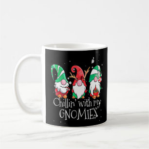 Mug Chillin' Avec Mes Gnomies Garden Gnome Christmas P