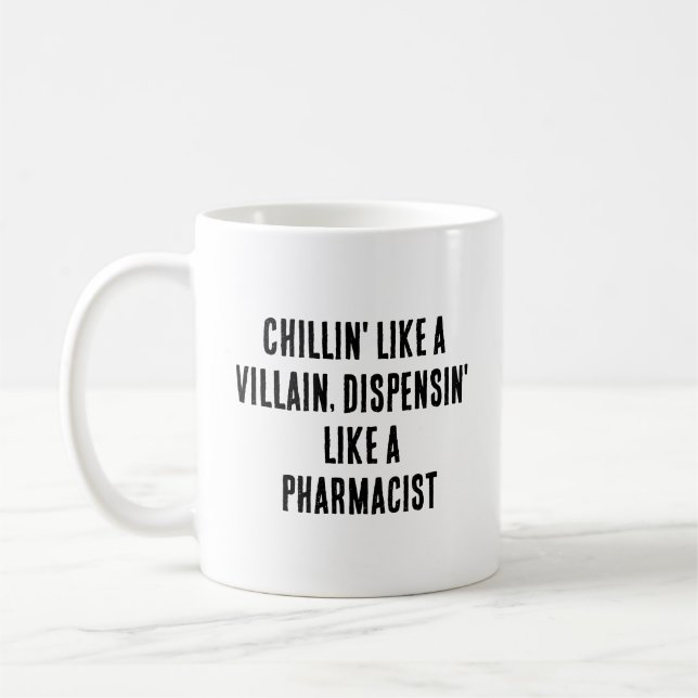 Mug Chillin, comme un méchant, un dispensaire comme un (Gauche)
