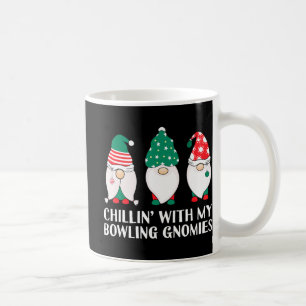 Mug Chilling Avec Mon Bowling Gnomies PJ Fun Gnome Pun