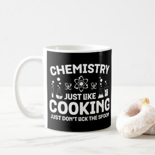 Mug Chimie Comme Cuisine Ne pas lick Spoon