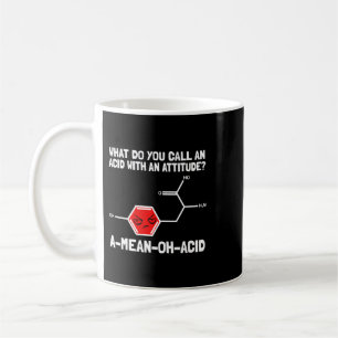 Mug Chimiste Chimie de travail Pun Amino Acid Chimique