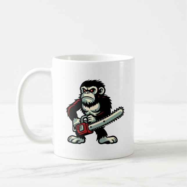 Mug Chimp de scie (Gauche)