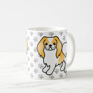 Mug Chin Japonais Lemon et Blanc Dessin Animé Chien &