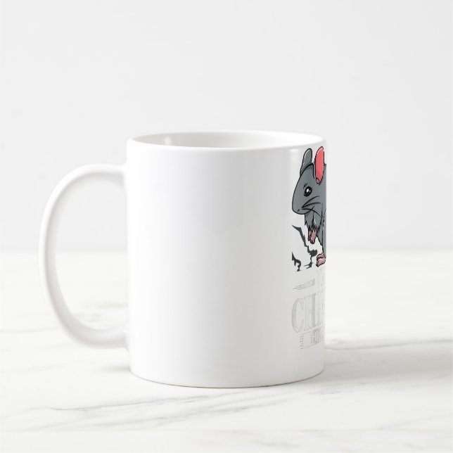 Mug Chinchilla Gift Funny Cute Pet (Gauche)