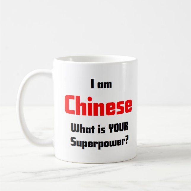 Mug chinois (Gauche)
