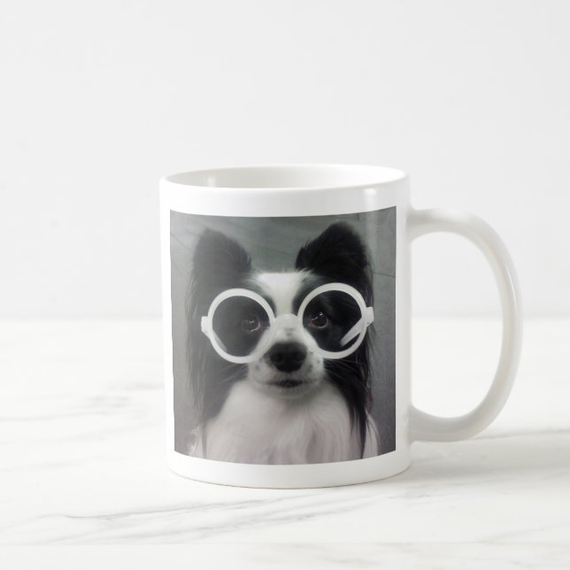 Mug Chiot de Papillon (Droite)