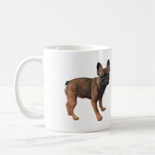 Mug Chiot de taureau français de couleur vive