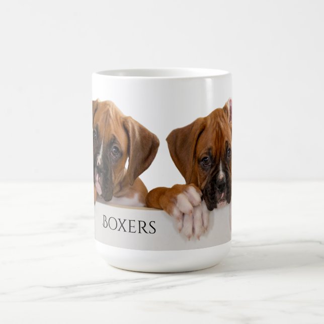 Mug Chiots de boxeur (Centre)