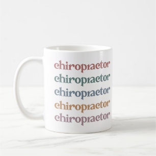Mug Chiropraticien Rétro Chiropratique Chiro Cadeaux d