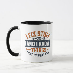 Mug Chirte cadeau de travail amusant - Réparez les tru