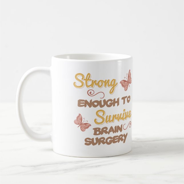 Mug Chirurgie cérébrale féminine inspirante (Gauche)