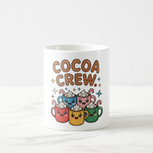 Mug Chocolat Chaud Cocoa Crew Kawaii Noël Xmas