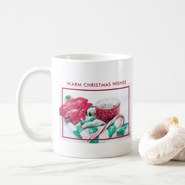 Mug Chocolat chaud et Sucre de canne Noël (Avec donut)