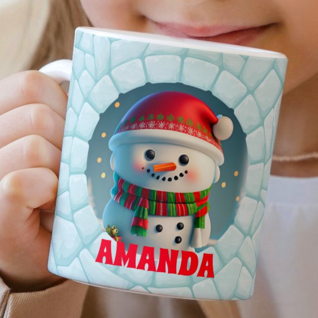 Mug Chocolat chaud pour les enfants personnalisés de N (Créateur téléchargé)