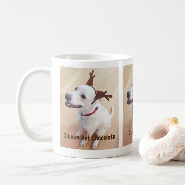 Mug Chocolat Chocolat Chocolat Chocolat Blanc (Avec donut)