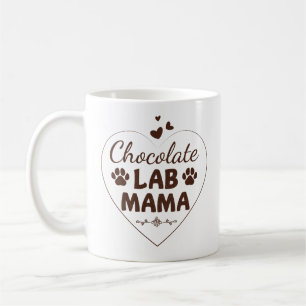 Mug Chocolat Lab Mama Labrador Maman