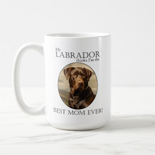 Mug Chocolat Lab Maman (Gauche)