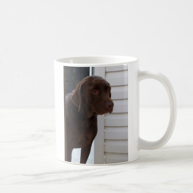 Mug Chocolat labrador retriever (Droite)