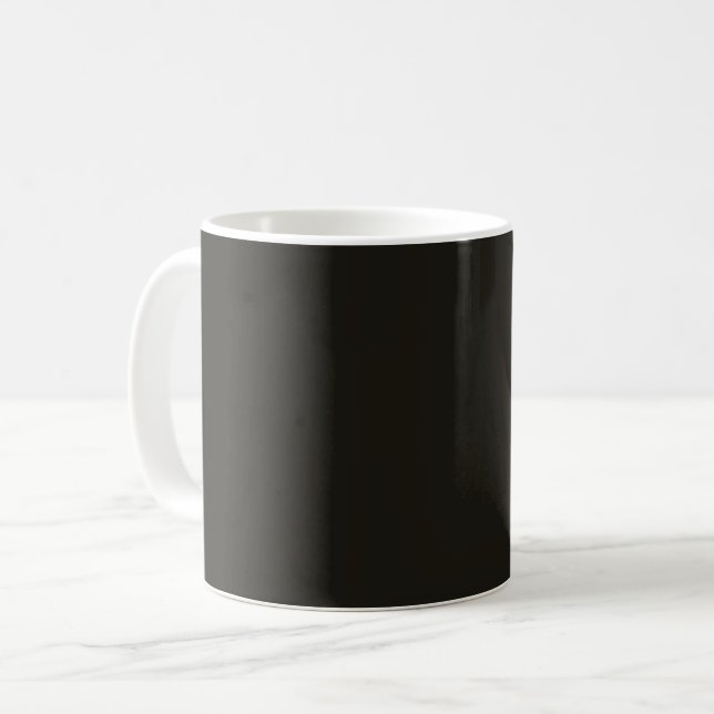 Mug Chocolat noir (couleur solide) (Devant gauche)