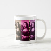 Chocolat rose violet Poster de animal Mona Lisa