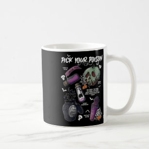 Mug Choisissez votre poison drôle Boire moi potion Hap