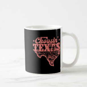 Mug Choix Texas Rétro Fierté du Texas Cow-boy Occident