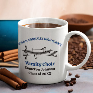 Mug Chorale Bleu High School personnalisable