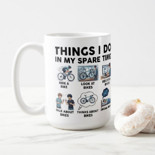 Mug Choses drôles que je fais pendant mon temps libre