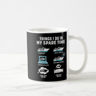 Mug Choses que je fais pendant mes vacances sur un bat