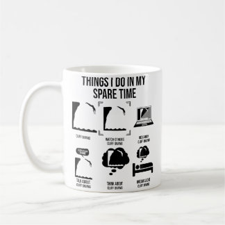 Mug Choses que je fais pendant mon temps libre Plongeo