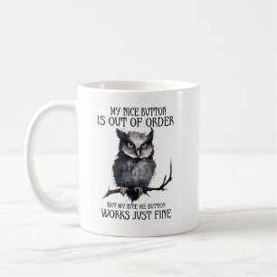 Mug Chouette de devis comique
