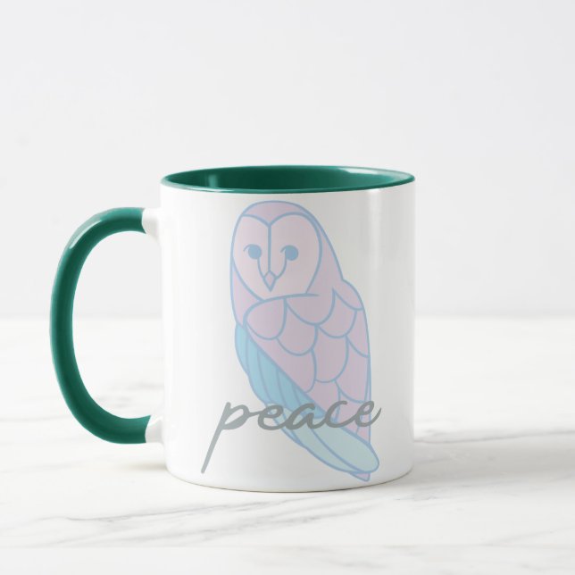 Mug Chouette de la paix (Gauche)