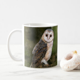 Mug Chouette de l'Ouest - Peinture à l'aquarelle géa