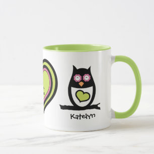 Mug Chouette de Saint-Valentin