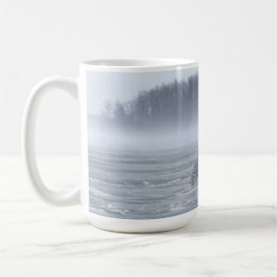 Mug Chouette Neige Volant En Hiver