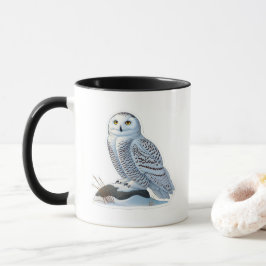Mug Chouette neigeuse - L'élégance arctique dans chaqu