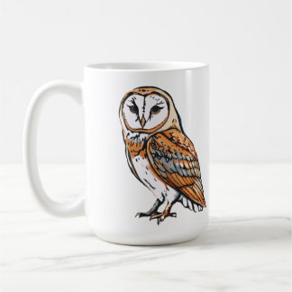 Mug Chouette rayée 