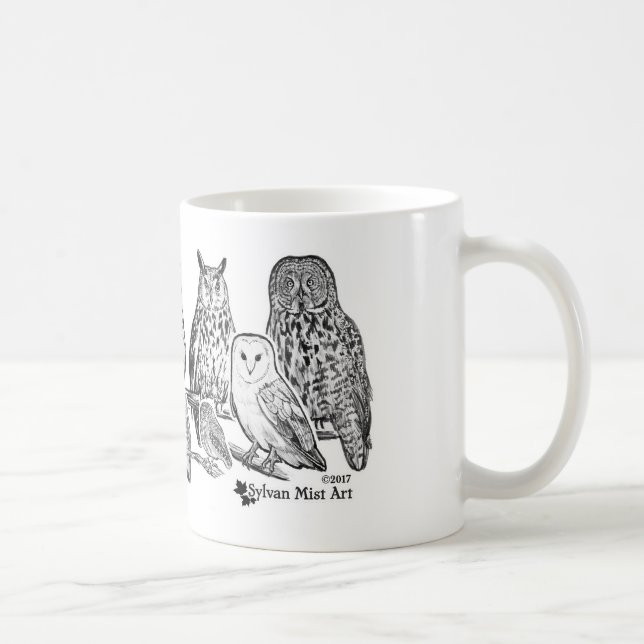 Mug Chouettes (Droite)