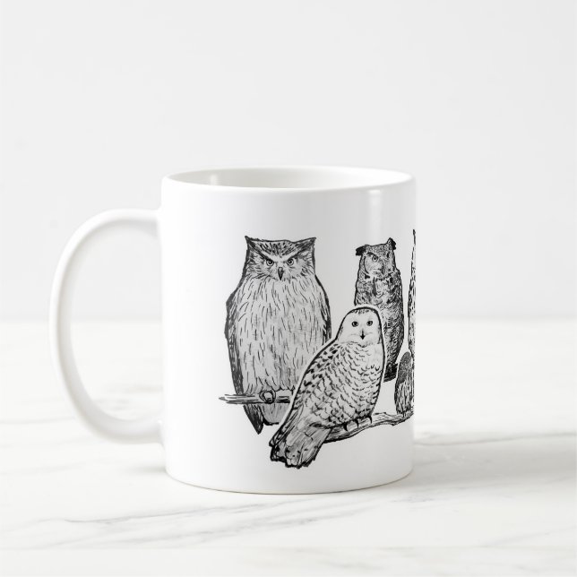 Mug Chouettes (Gauche)