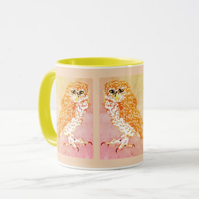 Mug : Chouettes (Devant gauche)