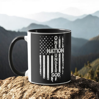 Mug Chrétien - Une nation sous Dieu