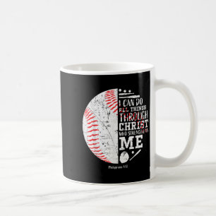 Mug Chrétiens Baseball Philipans 4_13 Je peux faire to