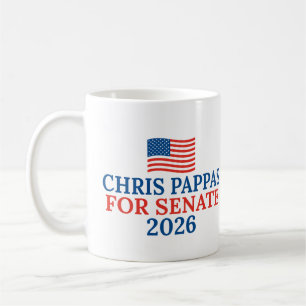 Mug Chris Pappas au Sénat Élection 2026