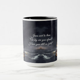 Mug Christ dans la tempête