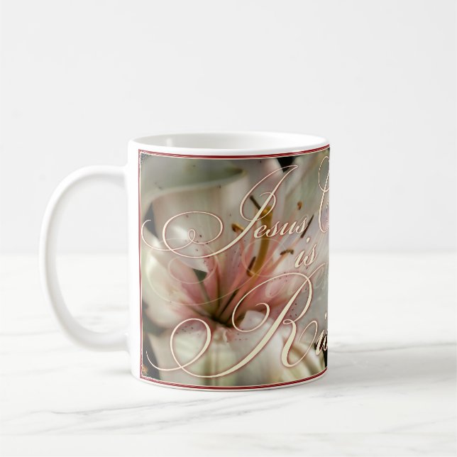 Mug Christ est ressuscité Boug de spécialités (Gauche)