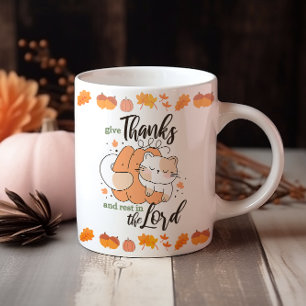 Mug Christian drôle thanksgiving