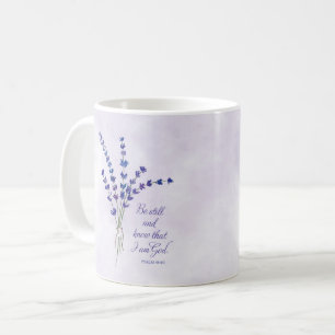 Mug Christian Encouragement Lavande avec Écriture