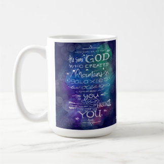 Mug Christian galaxy citation astronomie cadeau