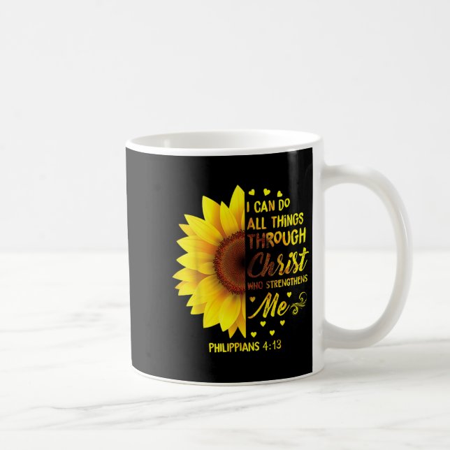 Mug Christian I Can Do All Things Through Christ Bible (Droite)