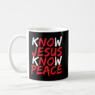 Mug Christian Jésus Bible Verse Écriture Connaître Jés